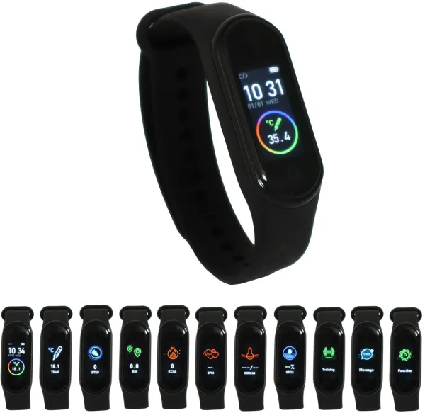 Odin Smartwatch Aktivitetsmätare med Bluetooth